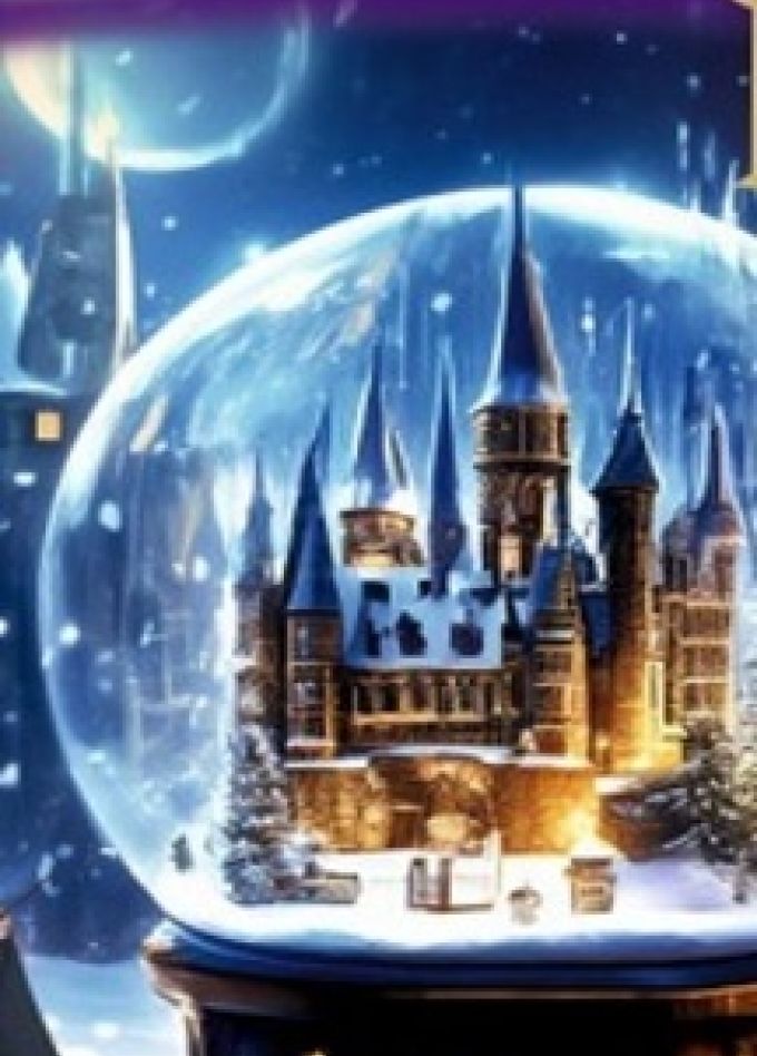 Волшебство под Рождество в Хогвартсе